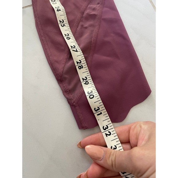 Lululemon Wunder Under Crop High-Rise *Roll Down Scallop Full-On Luxtreme 24" - Picture 9 of 10